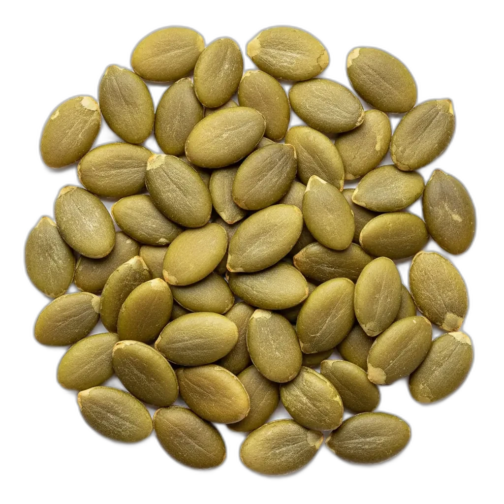 Graines de citrouille — source de nutriments bénéfiques.